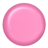 Swatch of IBD Rubber Gel Primrose, a gentle baby pink shade with a smooth, high-gloss gel finish.